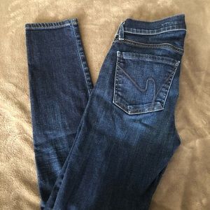 Dark wash jeans